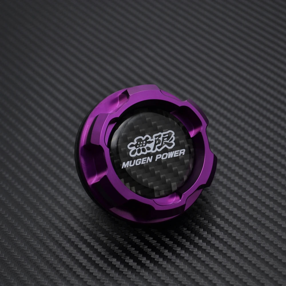 Carbon fiber + Aluminum ENGINE Oil Cap For HONDA and ACURA