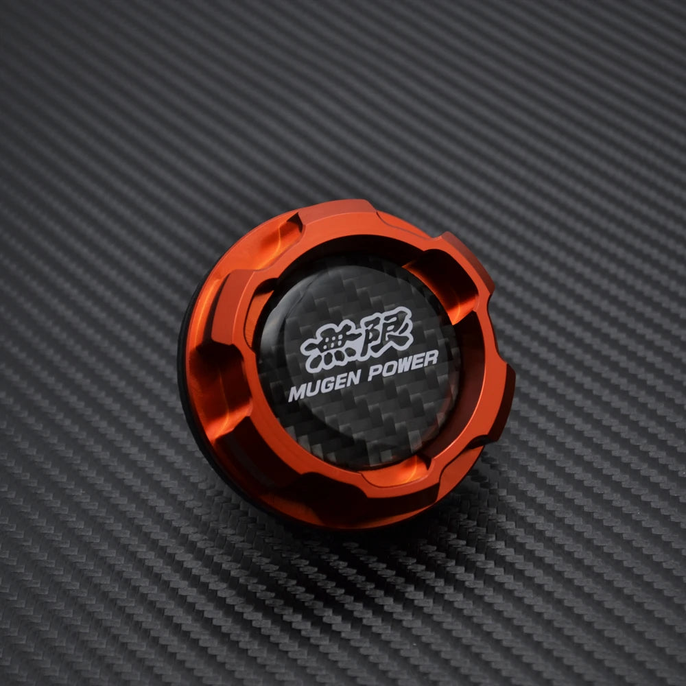 Carbon fiber + Aluminum ENGINE Oil Cap For HONDA and ACURA