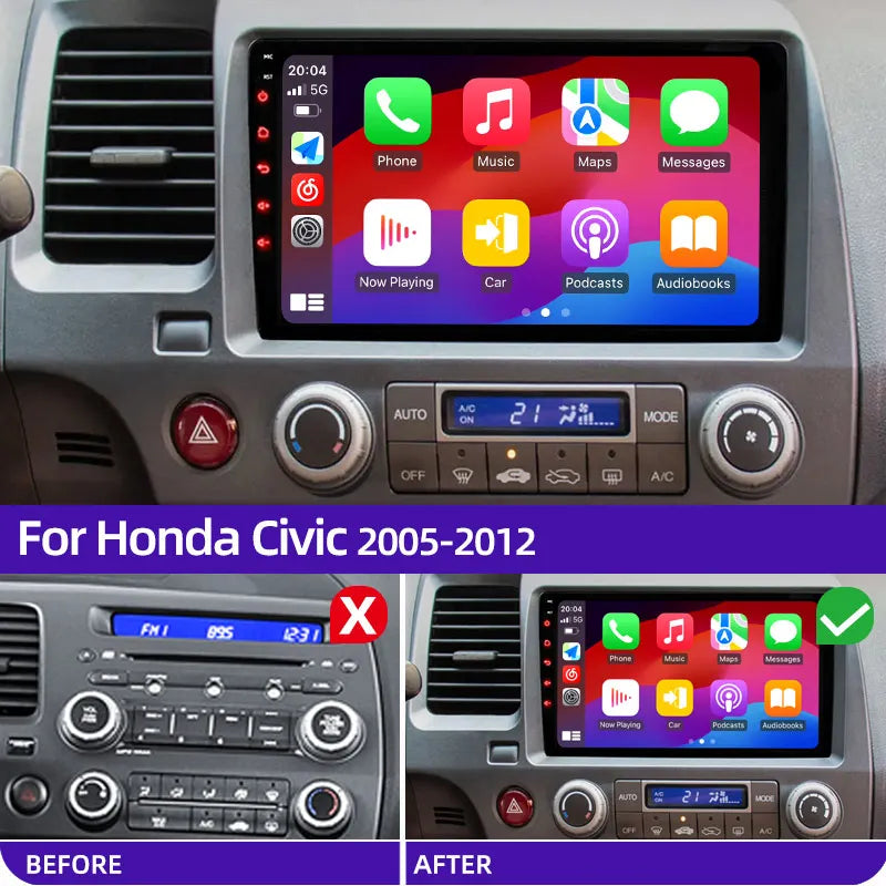 Honda Civic 2005 - 2012 Multimedia Player / Head Unit