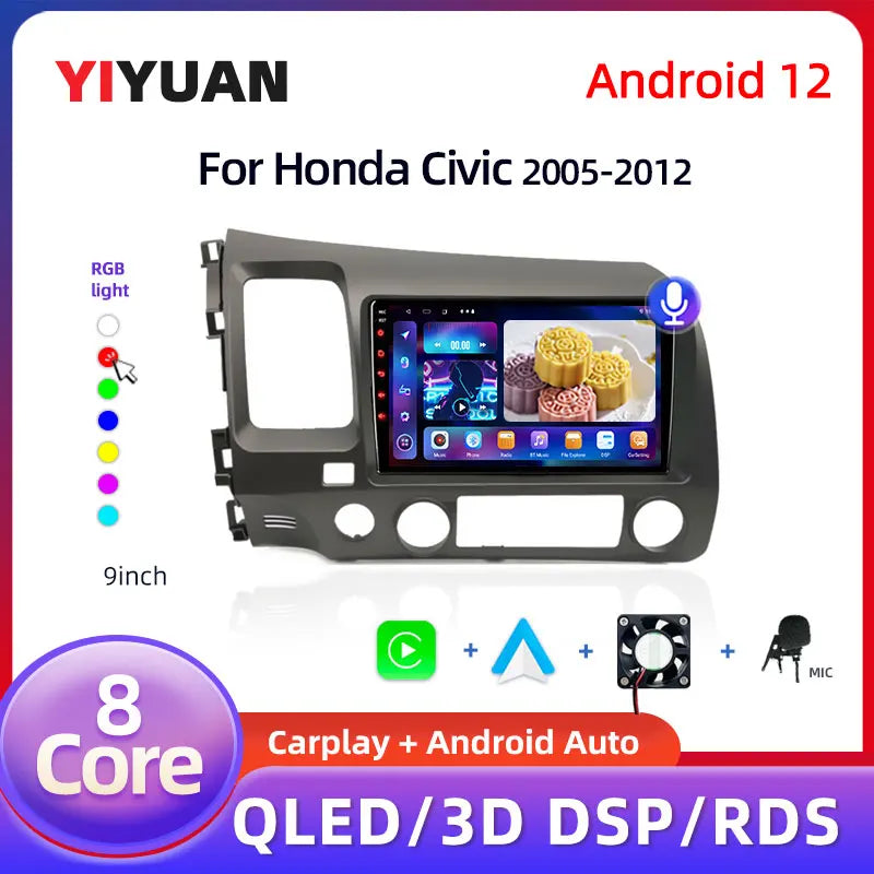 Honda Civic 2005 - 2012 Multimedia Player / Head Unit