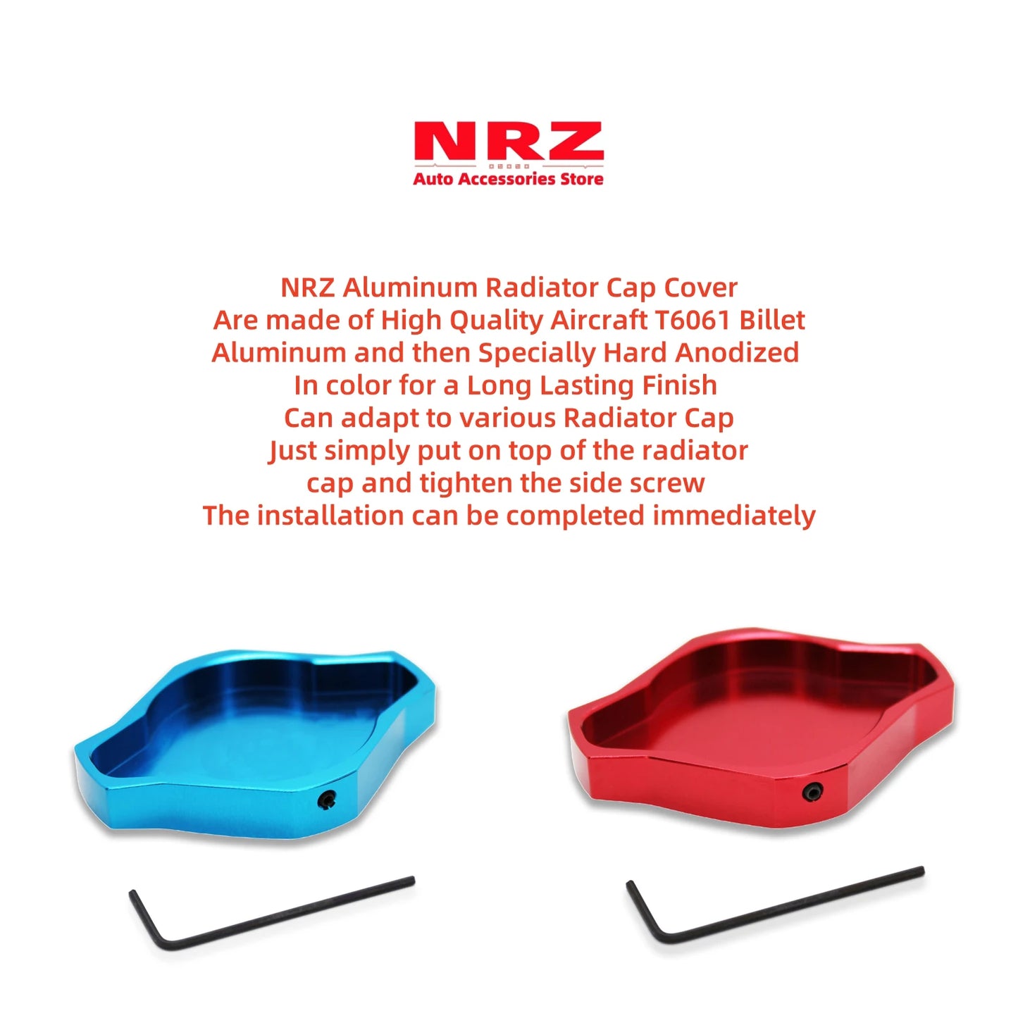 Aluminum Radiator Cap Cover for Hondas and Acura